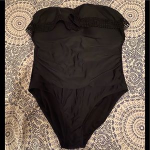 Strapless On-Piece Swimsuit